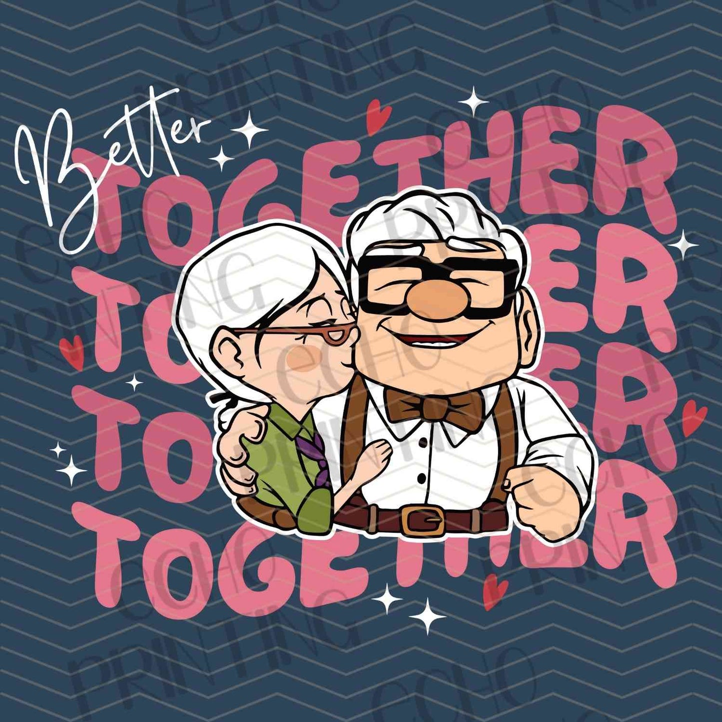 VLTC 321 - TOGETHER FOREVER ELDER LOVE ART