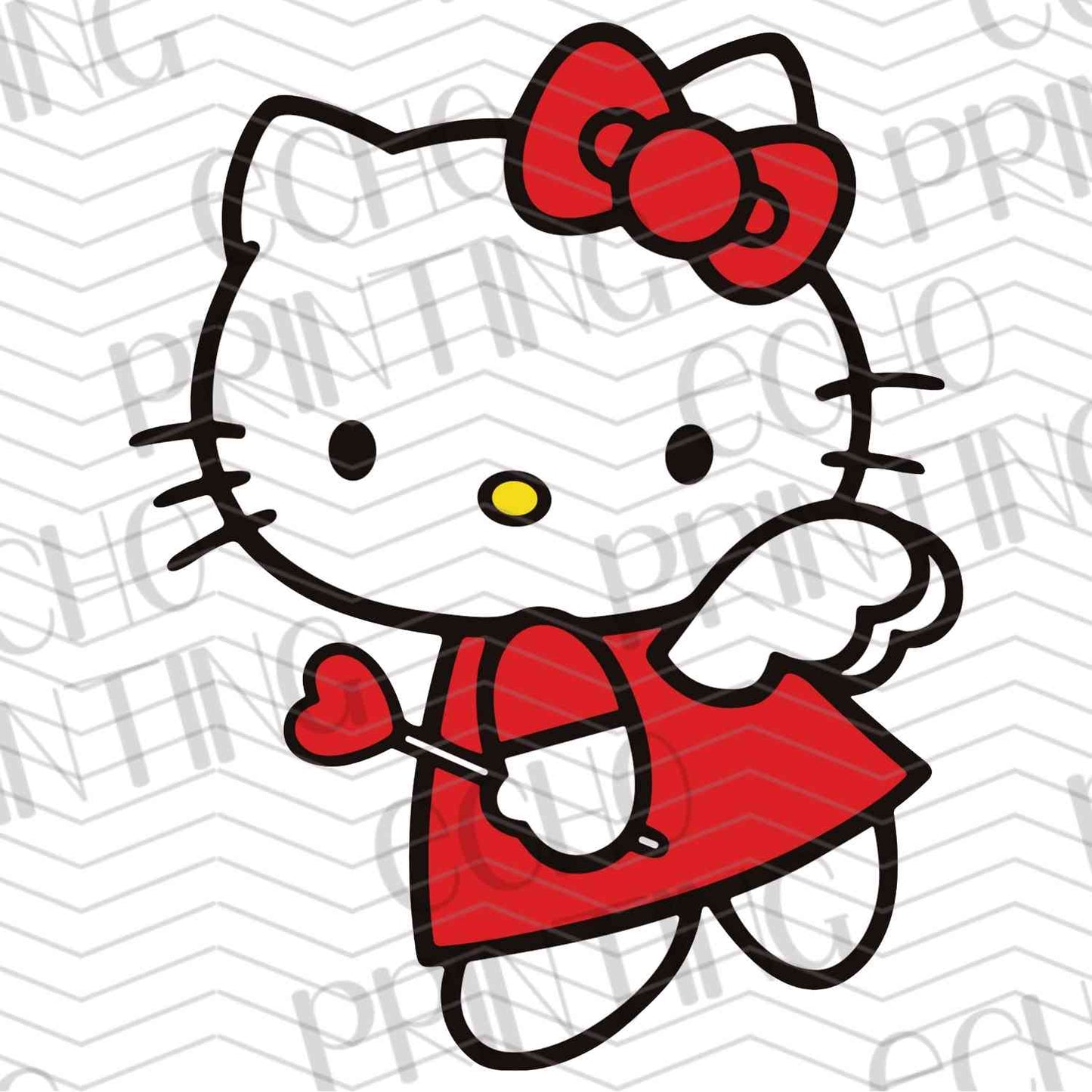 VLTC 38 - CUTE CAT CHARACTER RED OUTFIT