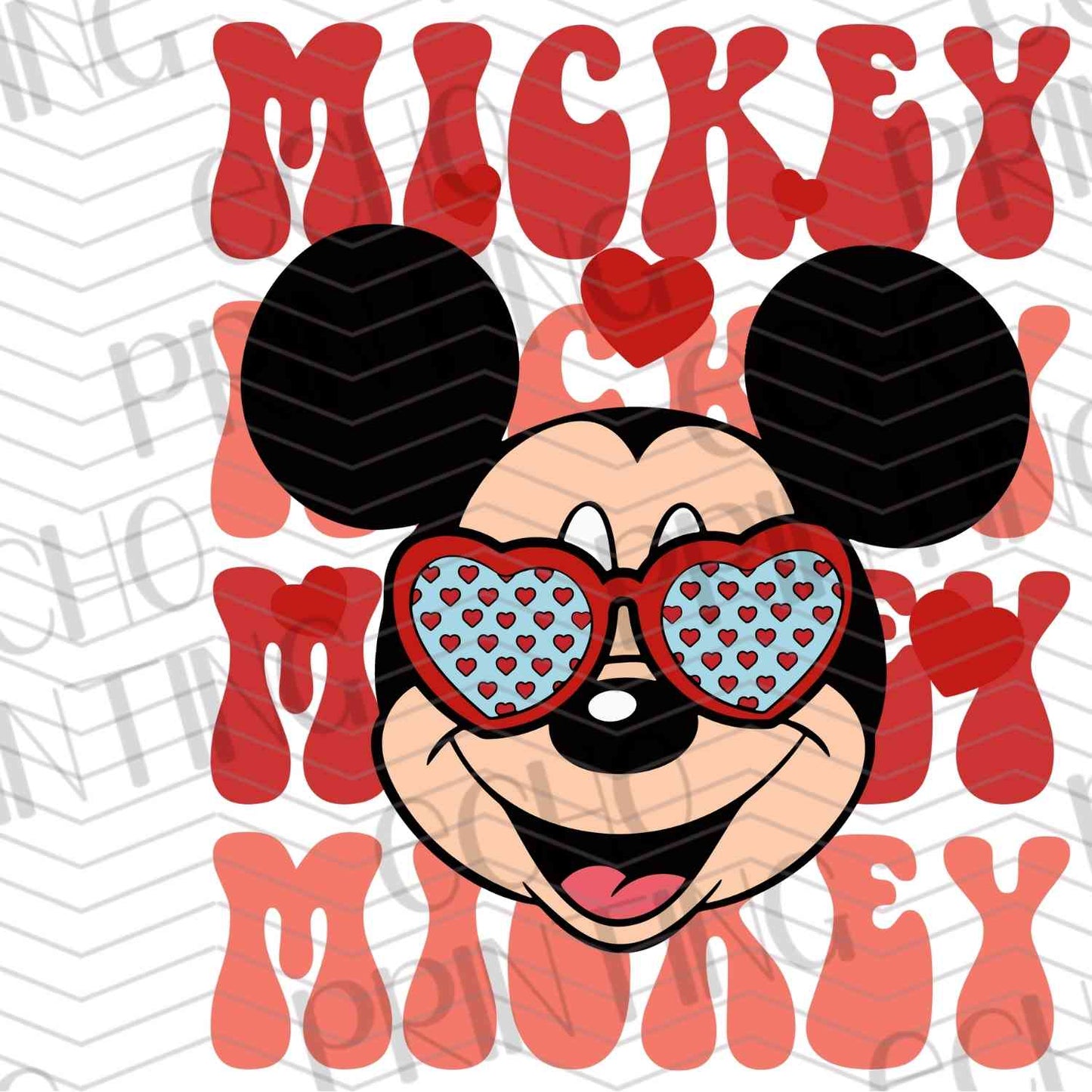 VLTC 7 – MOUSE CHARACTER HEART GLASSES