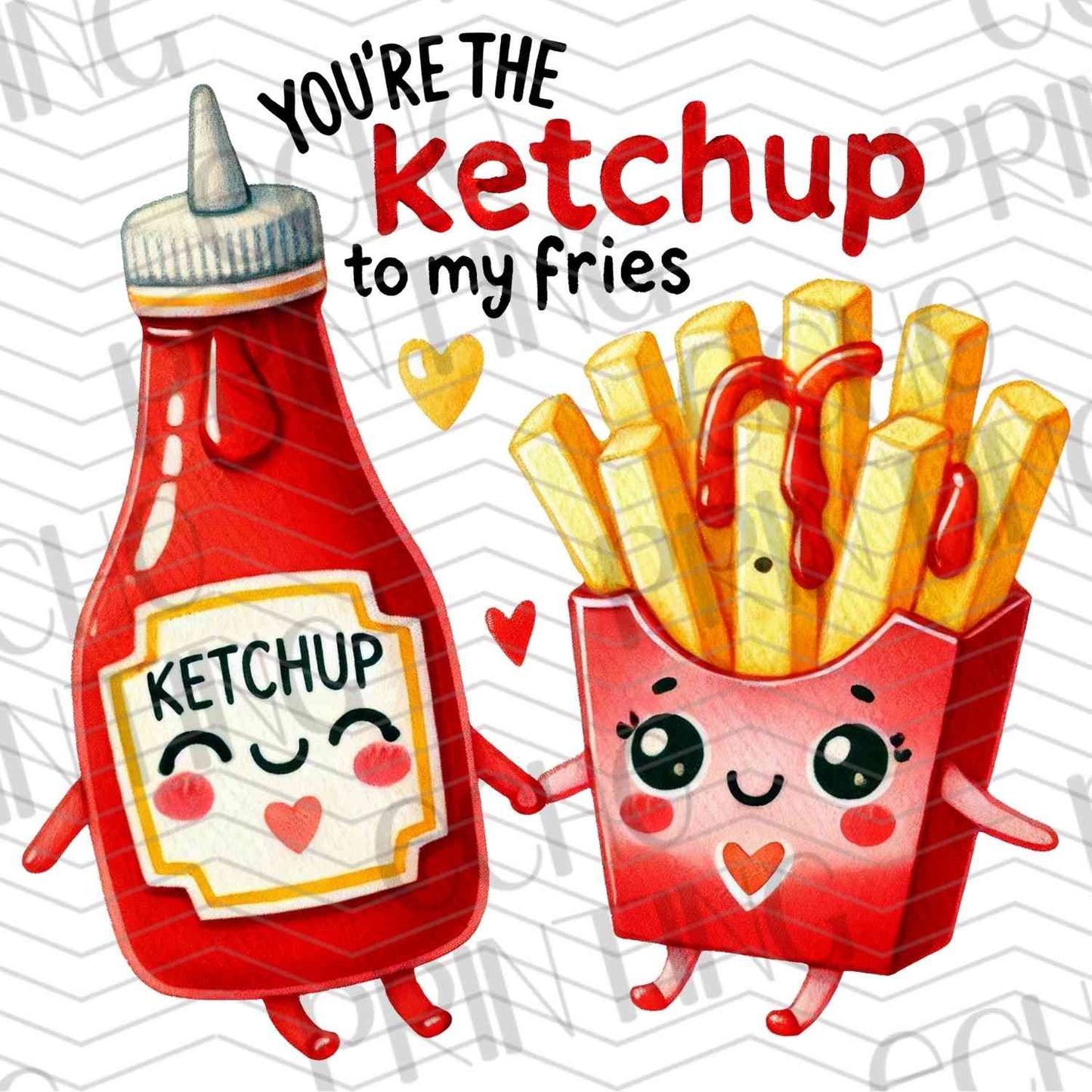 VLTG 117 - KETCHUP & FRIES CUTE DUO