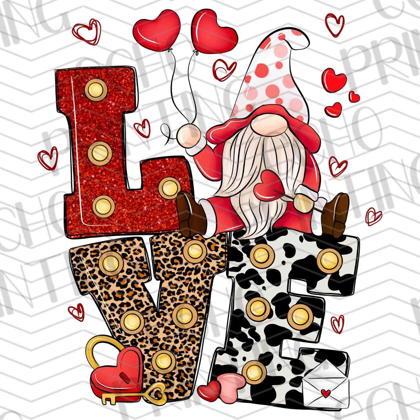 VLTG 118 - LOVE COLLAGE BLOCKS