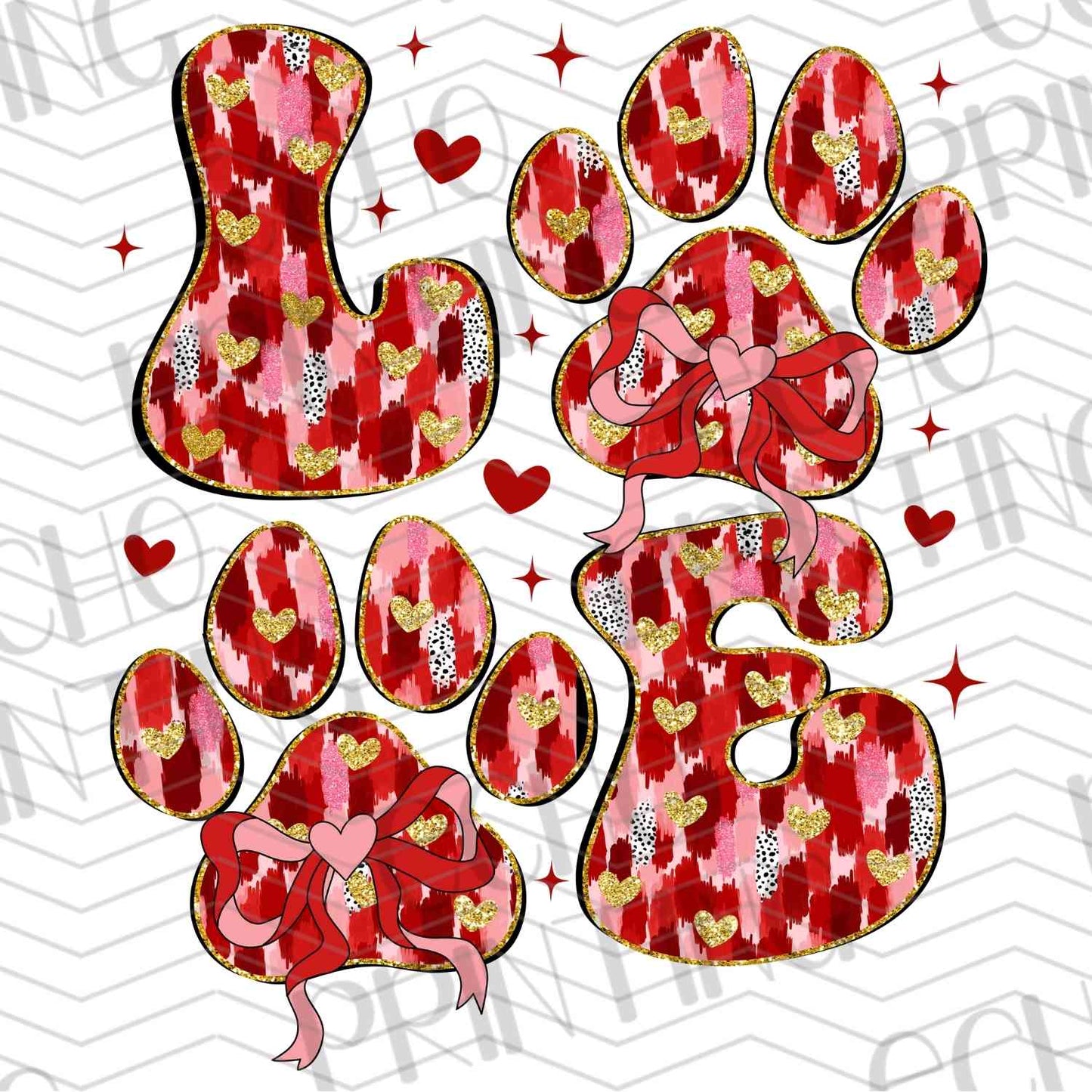VLTG 152 - LEOPARD BLOCK LOVE