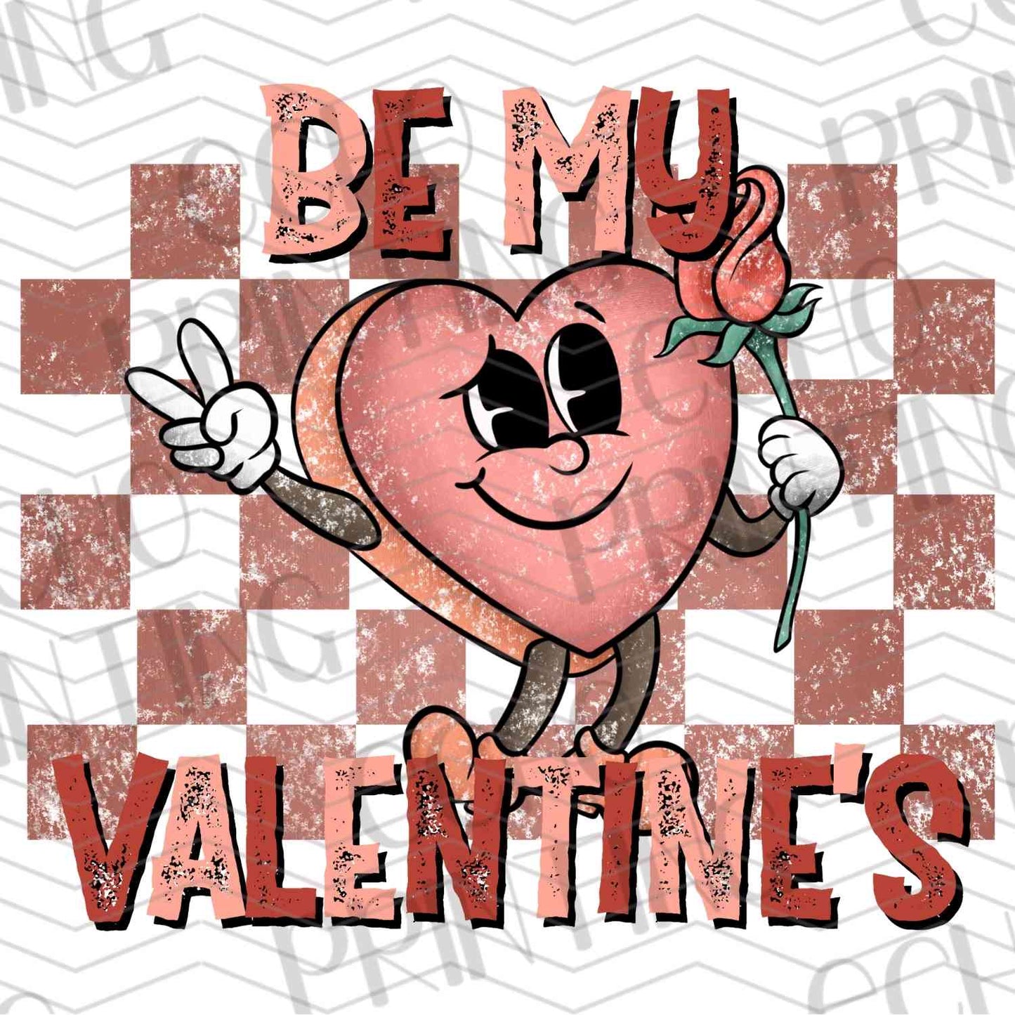 VLTG 155 - BE MY VALENTINE HEART FACE