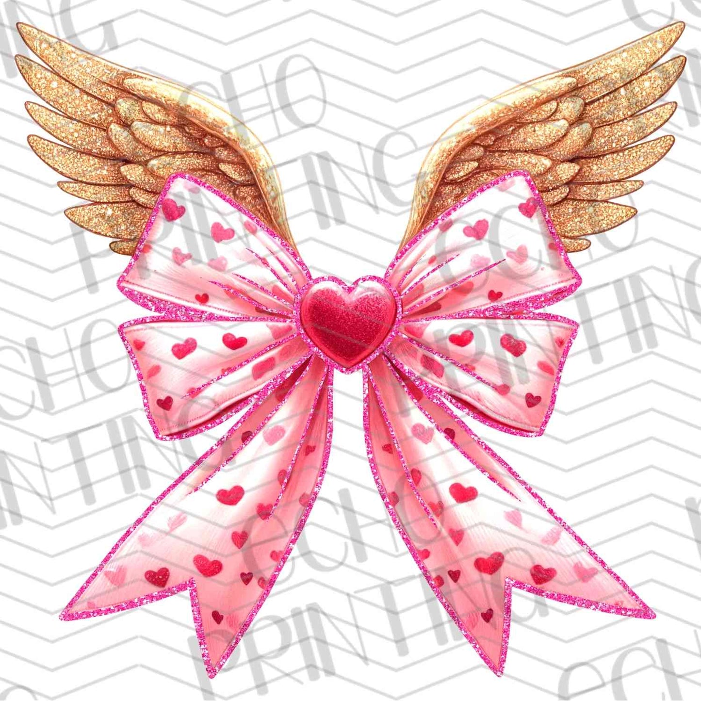 VLTG 160 - ANGEL WINGS PINK BOW