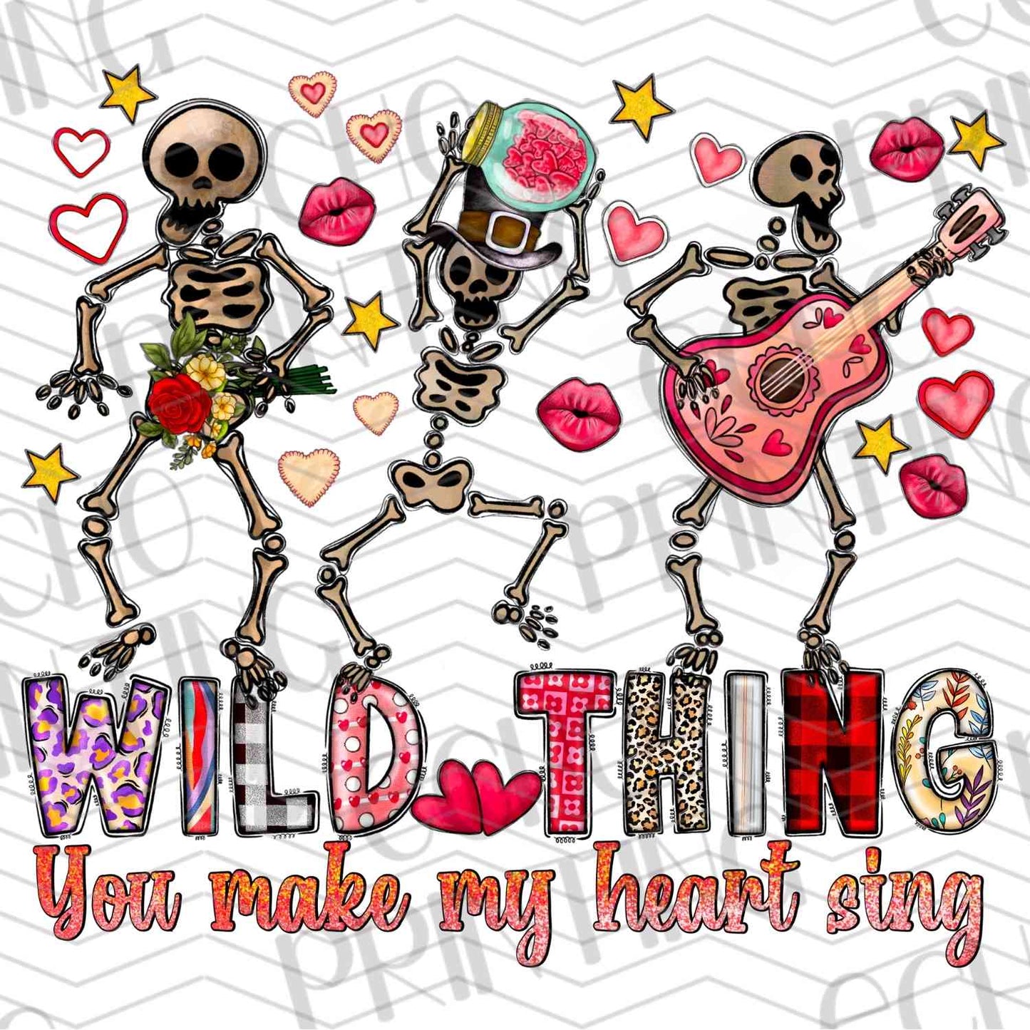 VLTG 211 - WILD THING SKELETON LOVE