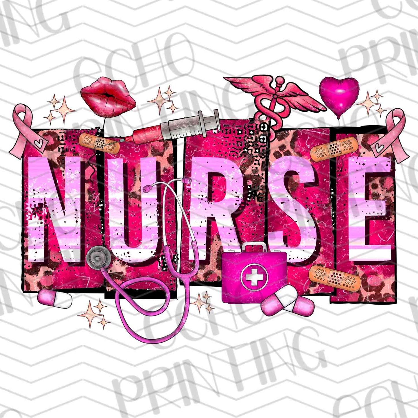 VLTG 224 - NURSE PINK VALENTINE