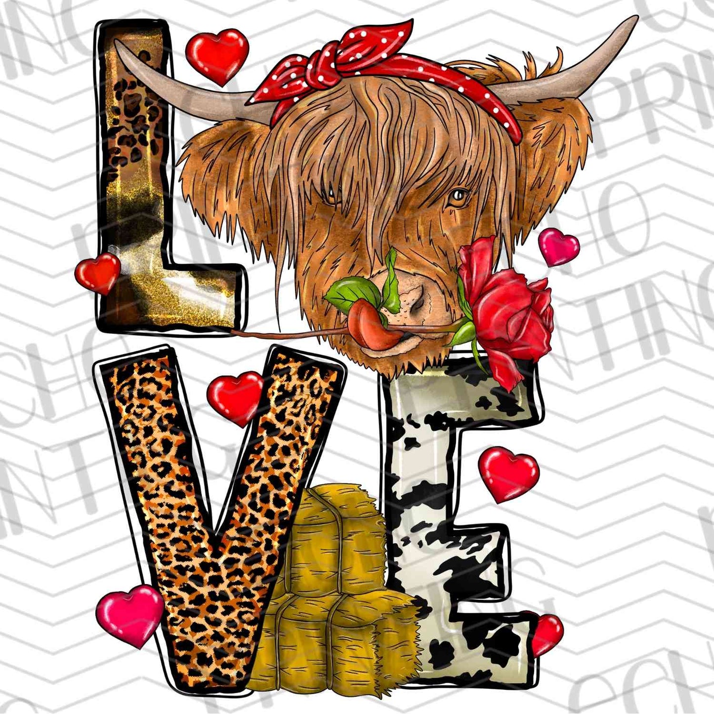 VLTG 246 – HIGHLAND COW LOVE