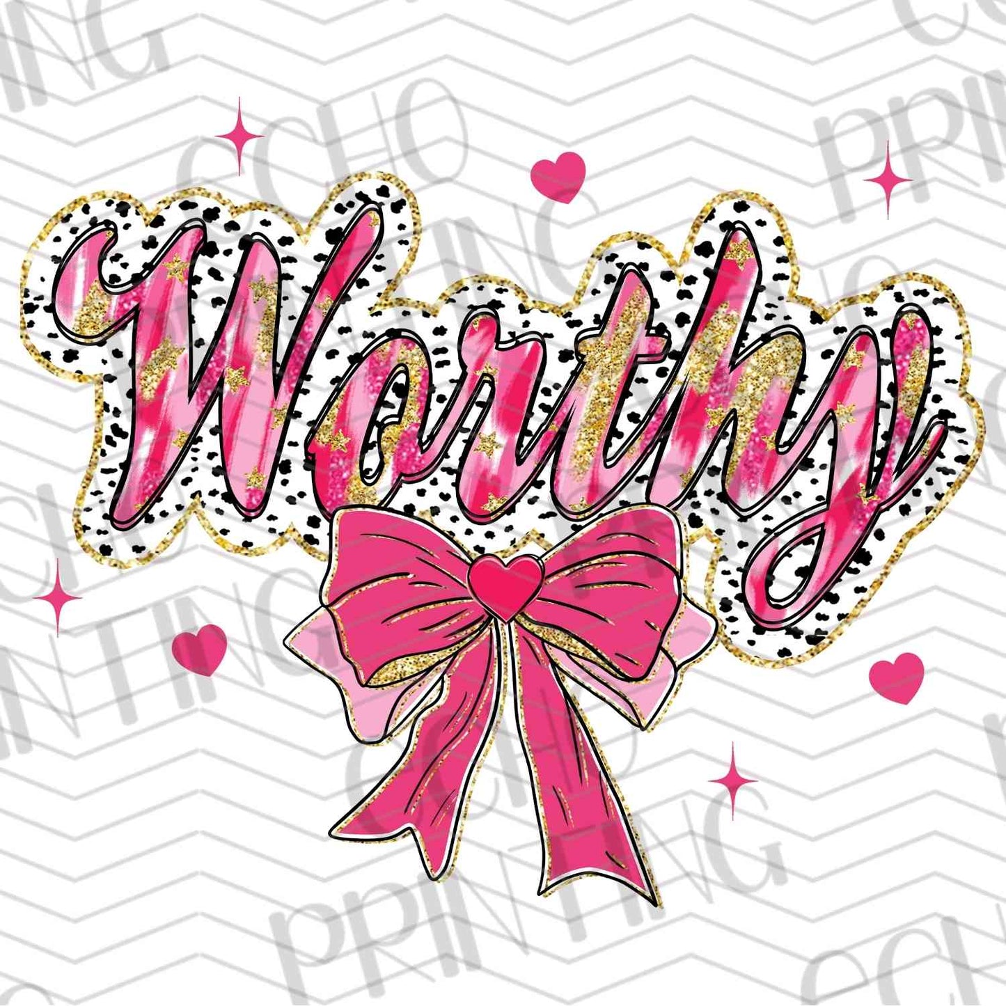 VLTG 255 - WORTHY PINK BOW