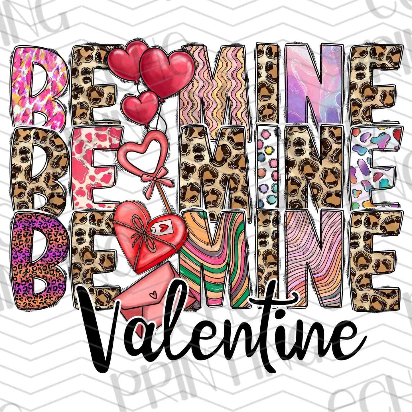 VLTG 287 - BE MINE VALENTINE BLOCKS