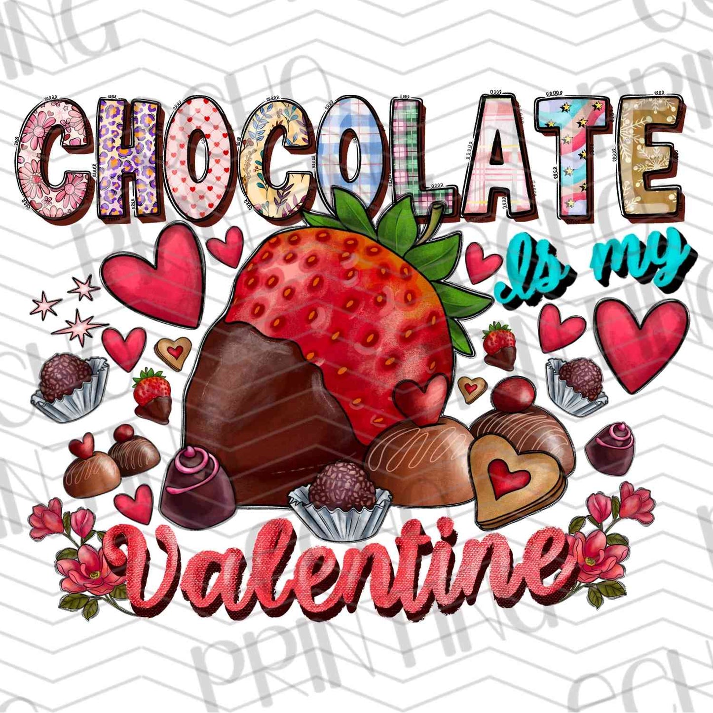 VLTG 311 - CHOCOLATE BE MY VALENTINE HEART