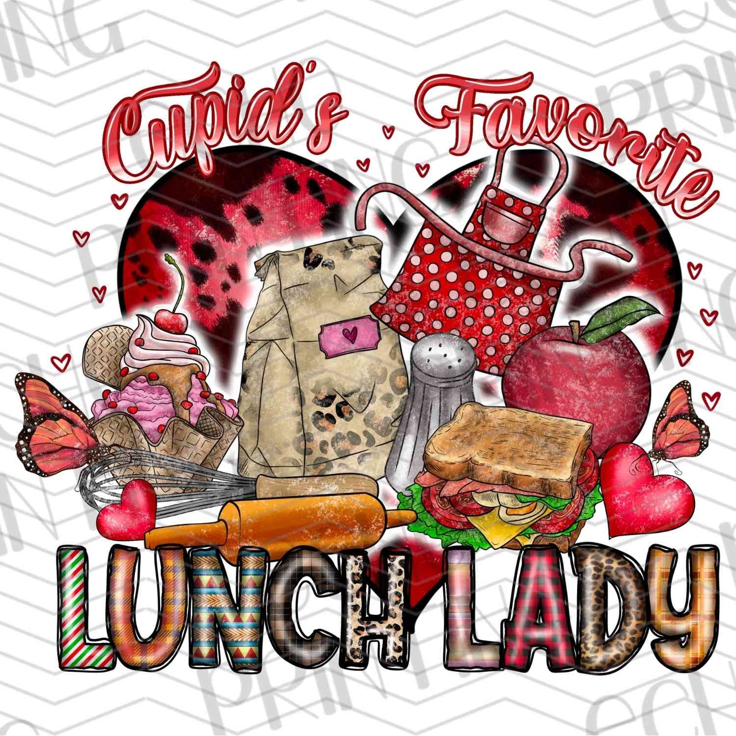 VLTG 331 - LUNCH LADY VALENTINE
