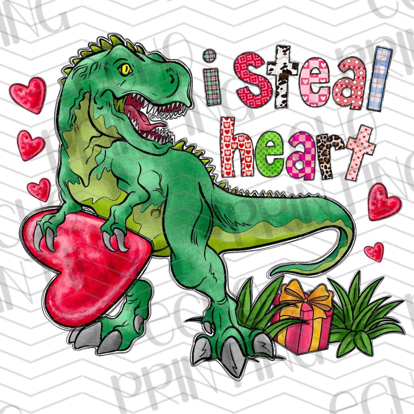 VLTG 382 - I STEAL HEARTS DINOSAUR