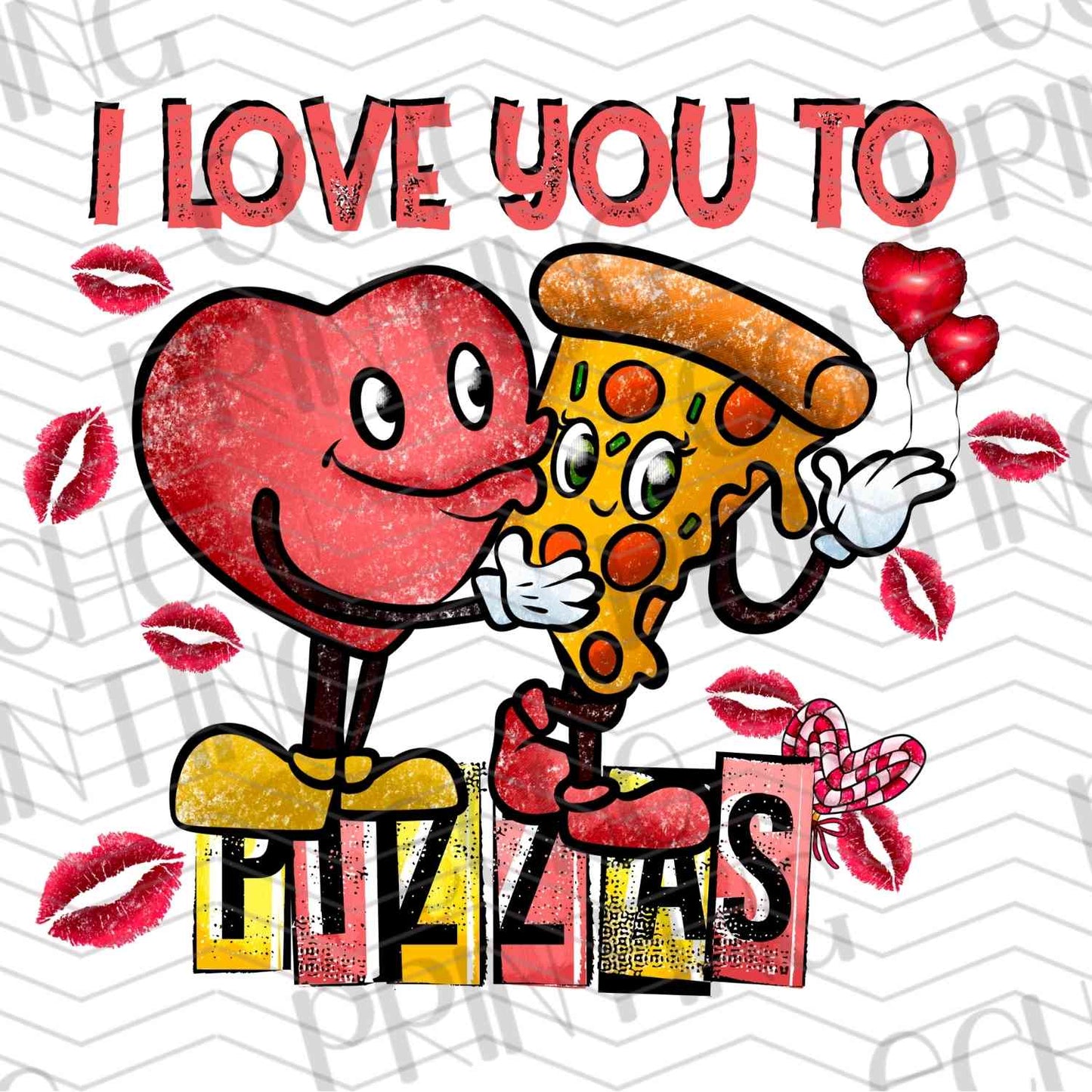 VLTG 394 - I LOVE YOU TO PIZZAS