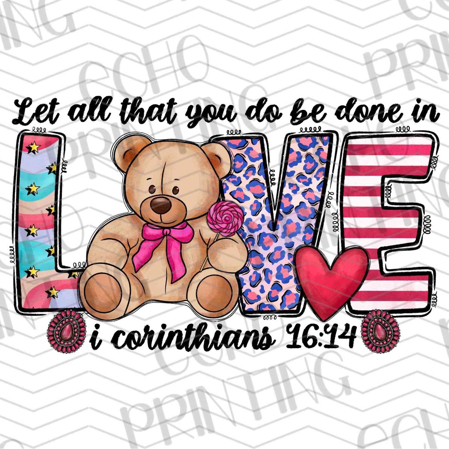 VLTG 411 - LET ALL THAT YOU DO BE DONE IN LOVE 1 COR 16:14 BROWN