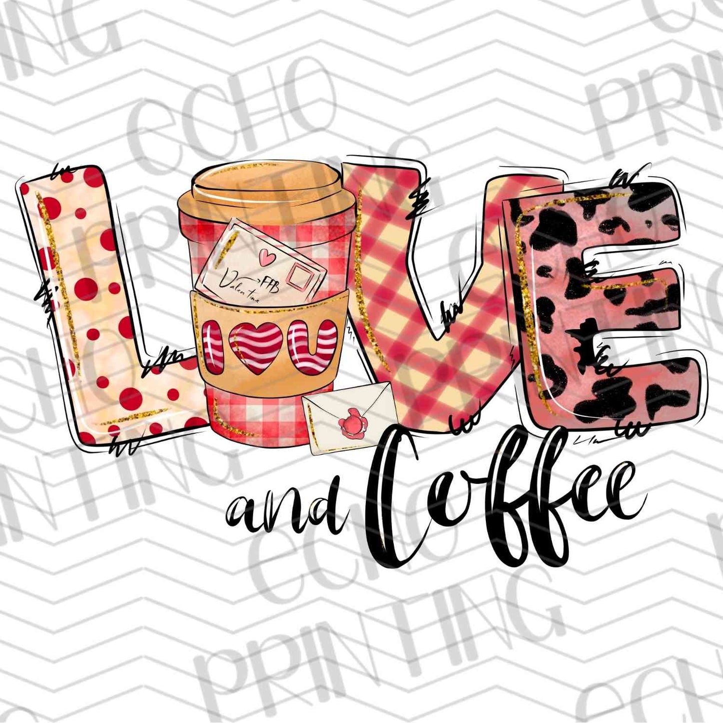 VLTG 422 - LOVE AND COFFEE CHEETAH