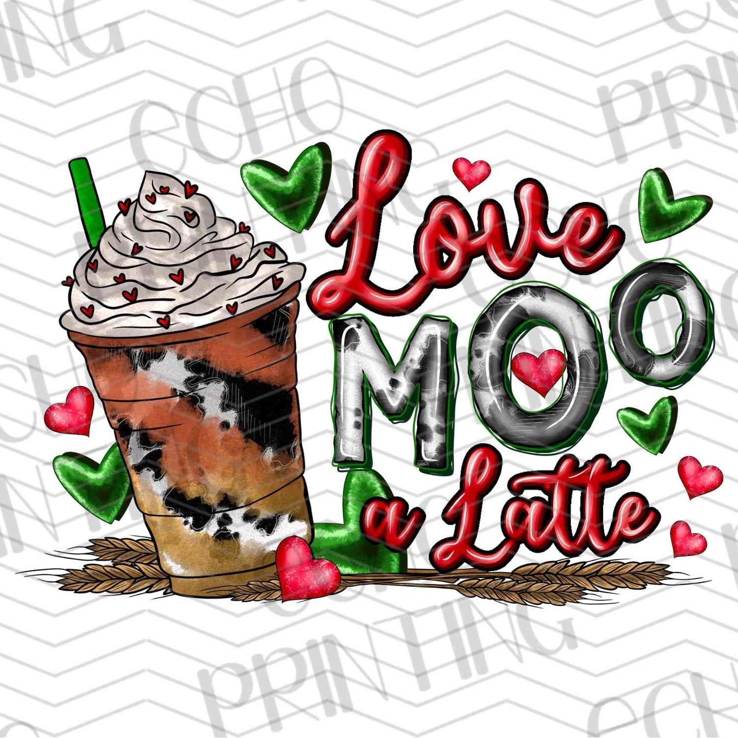 VLTG 440 - LOVE MOO LATTE BROWN COW