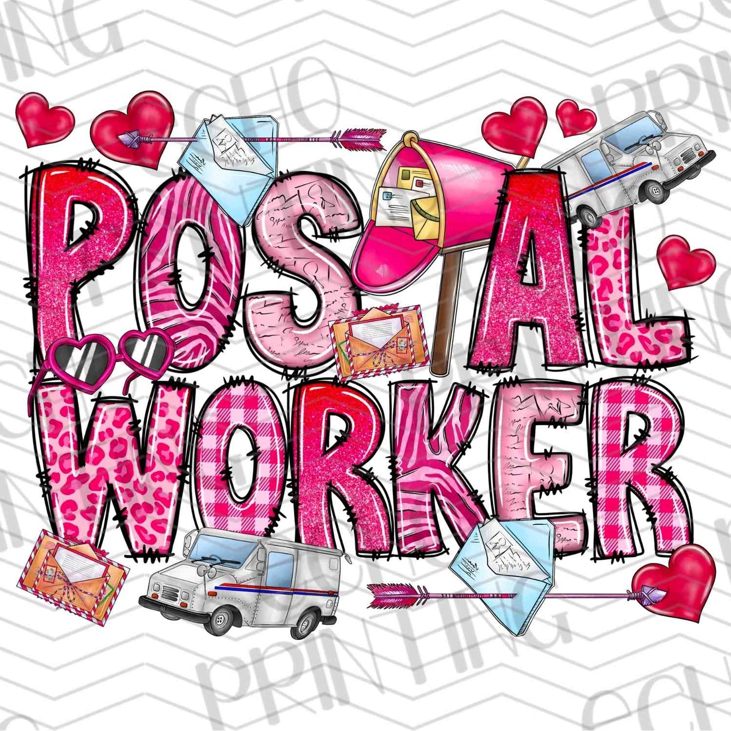VLTG 473 - POSTAL WORKER VALENTINE