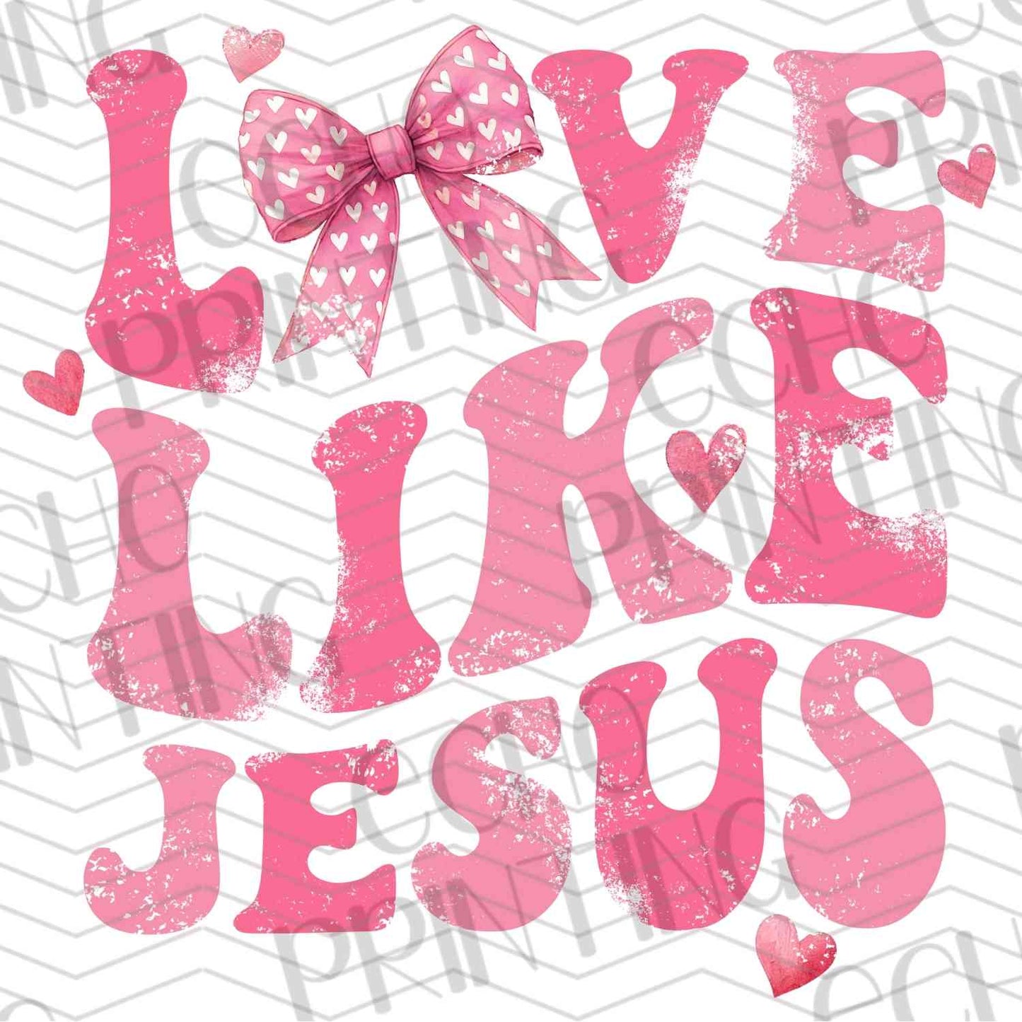 VLTG 4 – LOVE LIKE JESUS TYPOGRAPHY