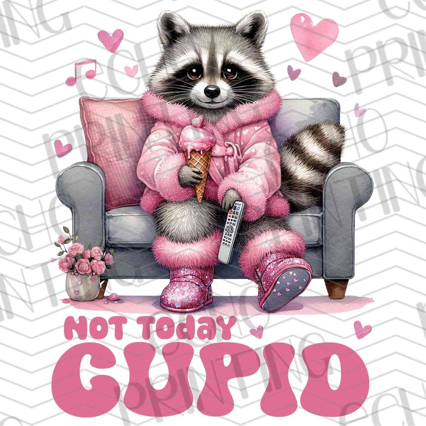 VLTG 5 - CUTE RACCOON NOT TODAY CUPID