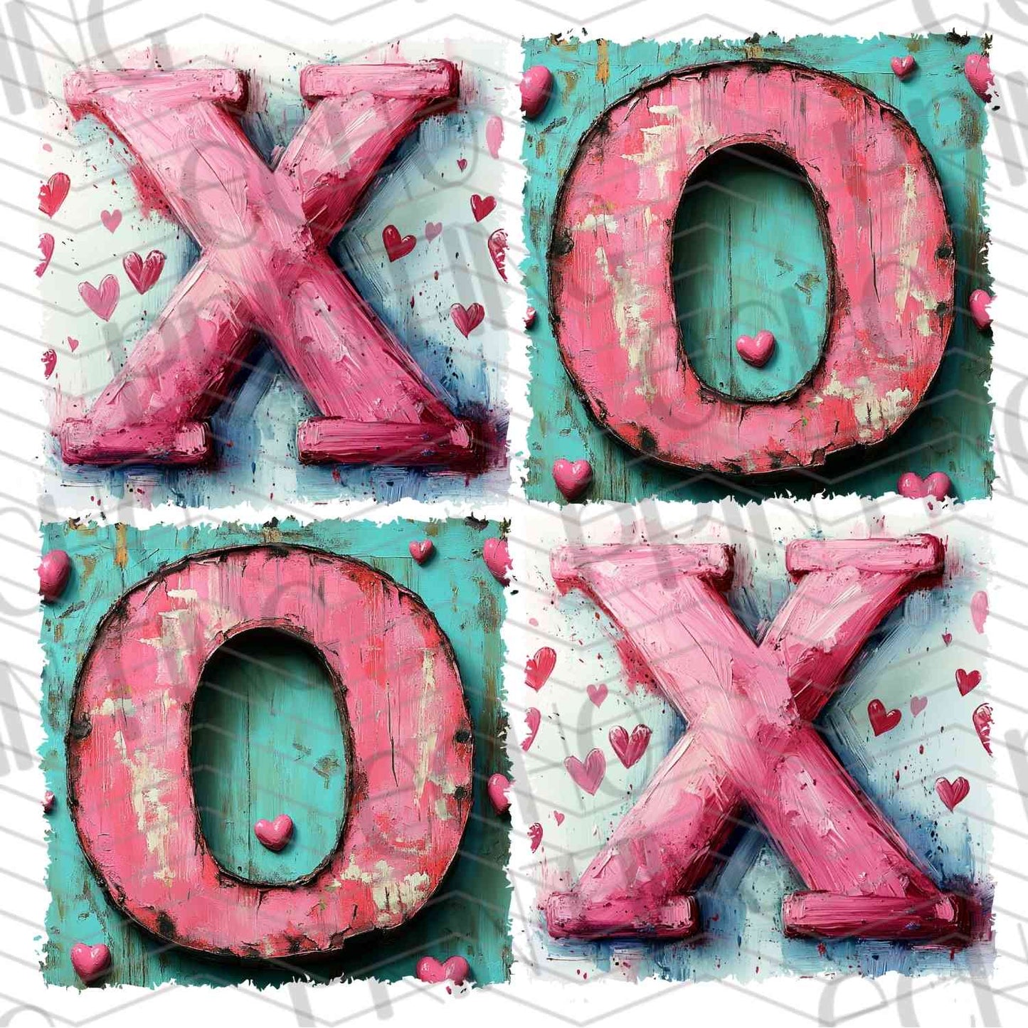 VLTG 72 - XOXO BLOCK LETTERS