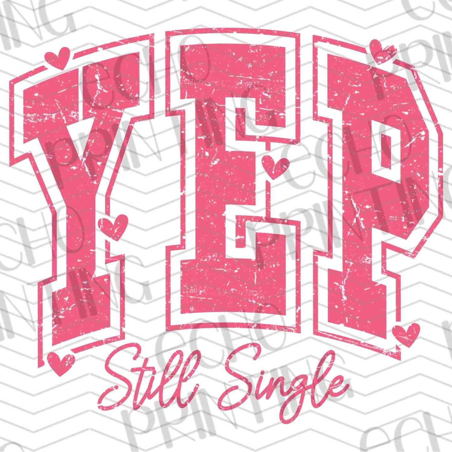 VLTG 73 - YEP STILL SINGLE TEXT