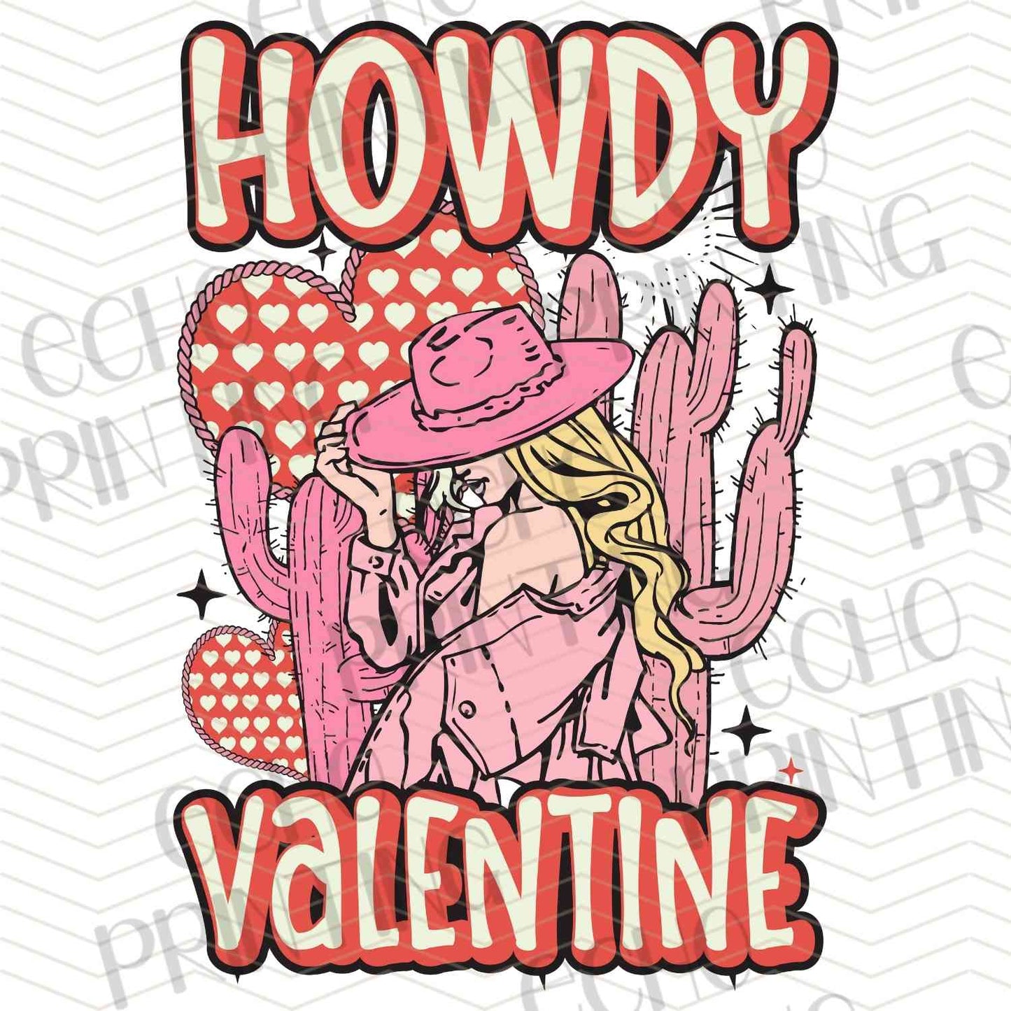 VLTG 765 - HOWDY VALENTINE COWGIRL