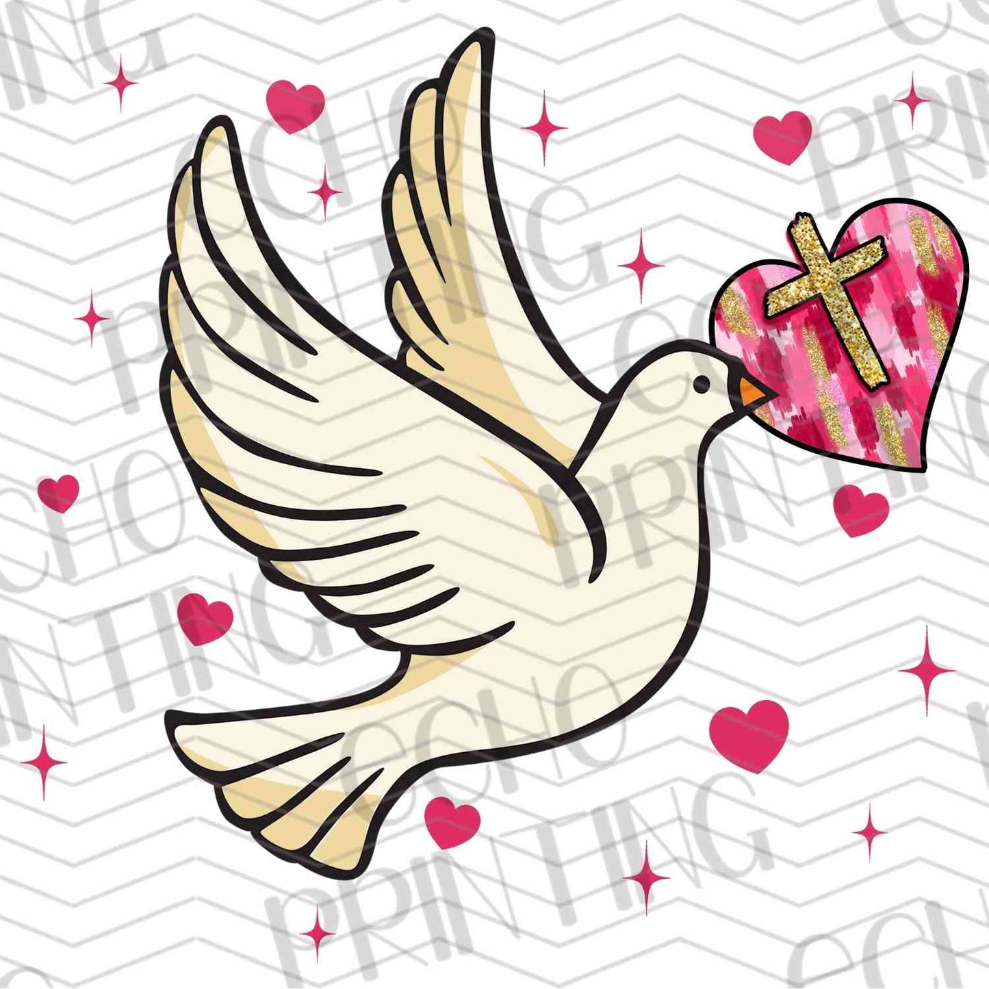 VLTG 95 - DOVE WITH HEART