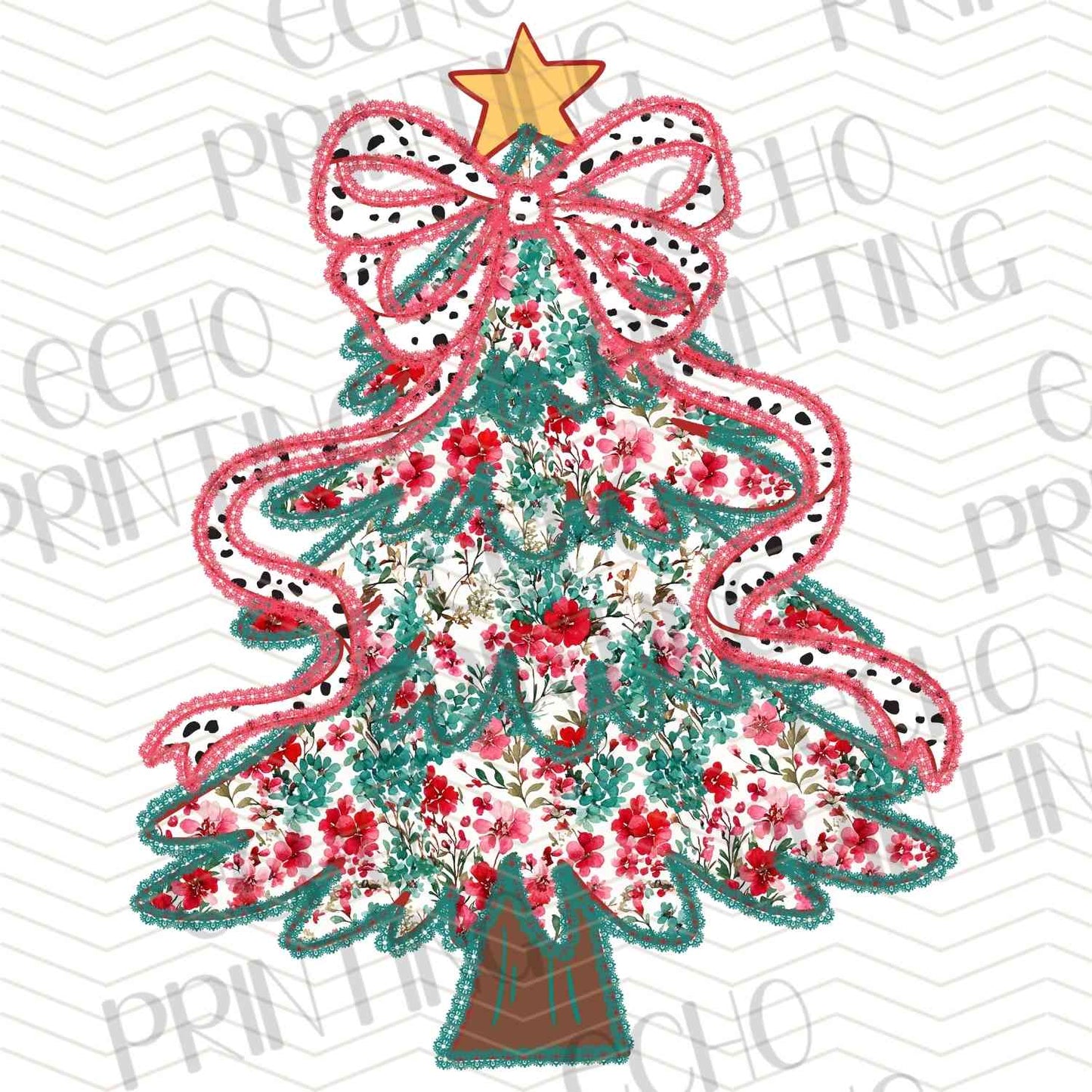 WNXM 1398 - FLORAL CHRISTMAS TREE