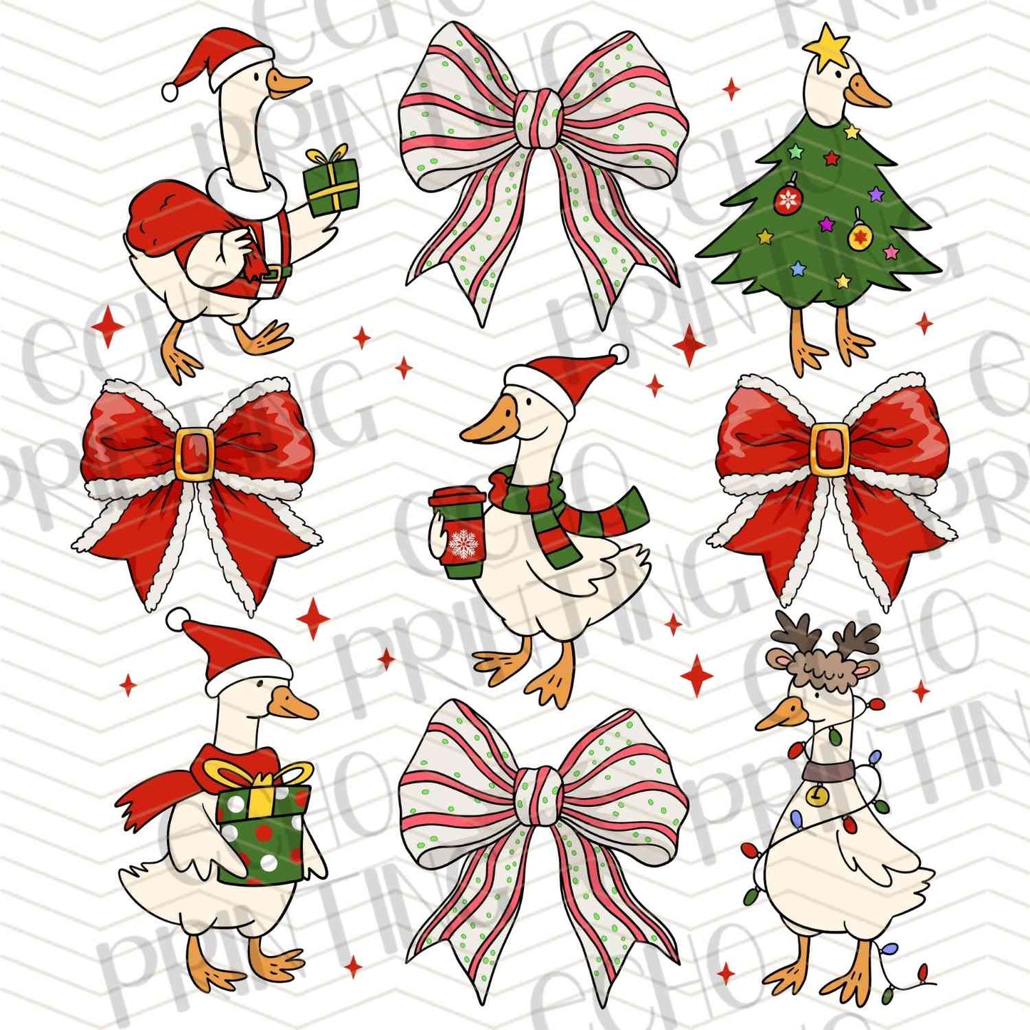 WNXM 214 - CHRISTMAS BOWS AND ORNAMENTS