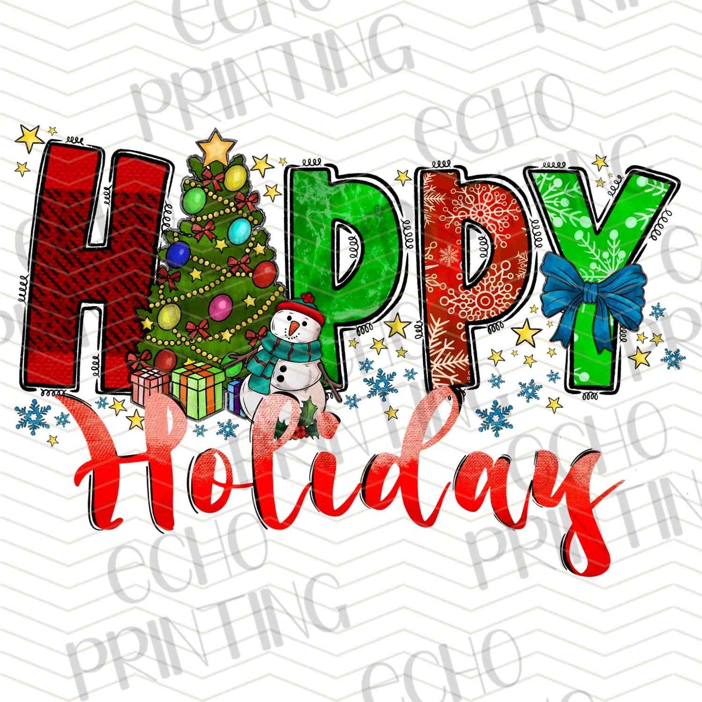 WNXM 252 - HAPPY HOLIDAYS COLORFUL TREES
