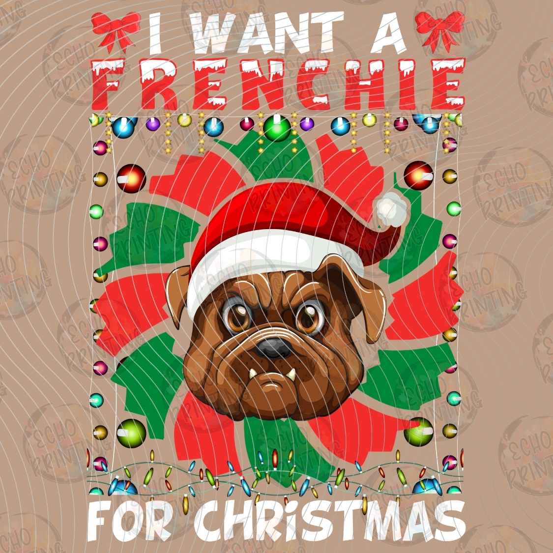 WNXM 2941 - FRENCHIE CHRISTMAS SPIRIT