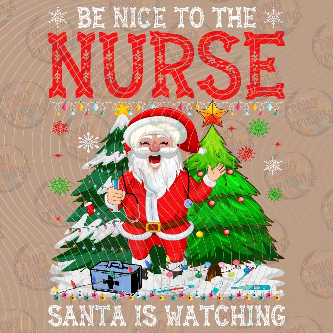 WNXM 2943 - NURSE SANTA IS WATCHING