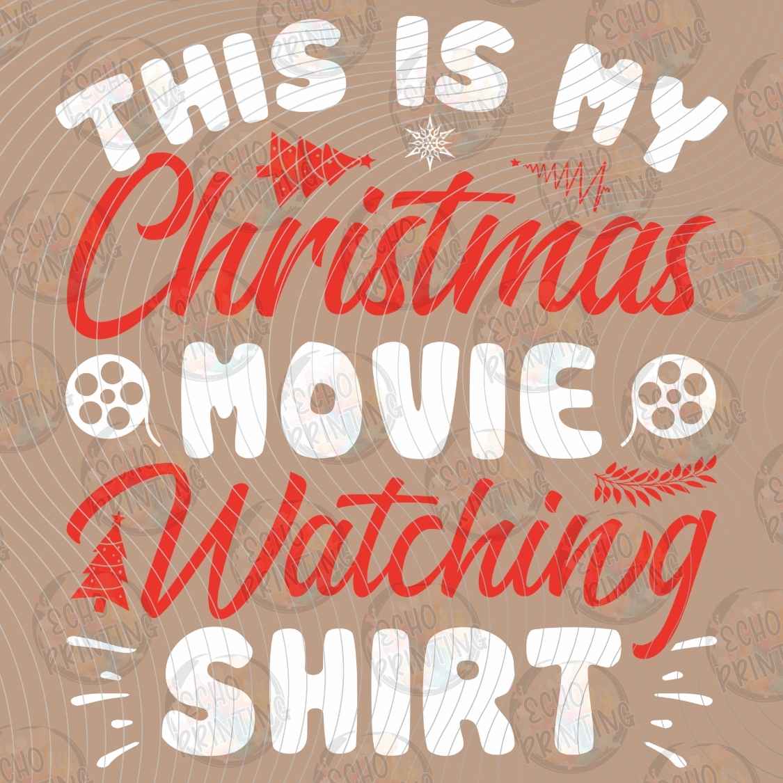 WNXM 2956 - CHRISTMAS MOVIE WATCHING SHIRT