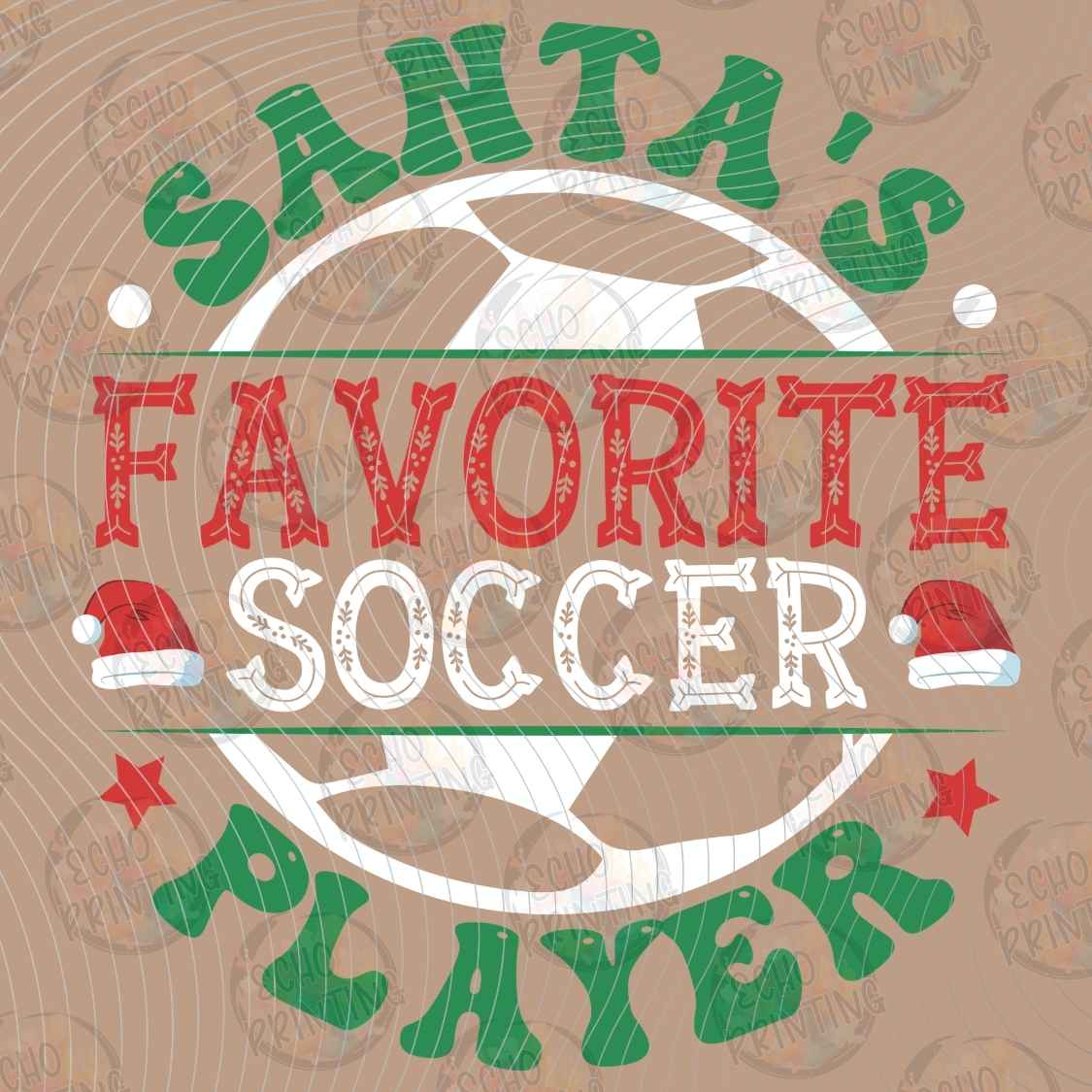 WNXM 2980 - SANTAS FAVORITE SOCCER PLAYER