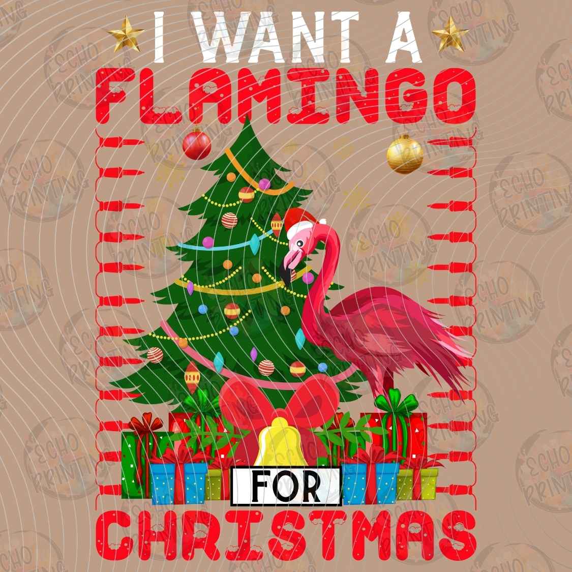 WNXM 3020 - FLAMINGO CHRISTMAS SPIRIT