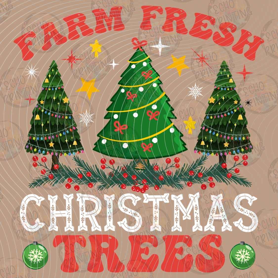 WNXM 3029 - FARM FRESH CHRISTMAS TREES