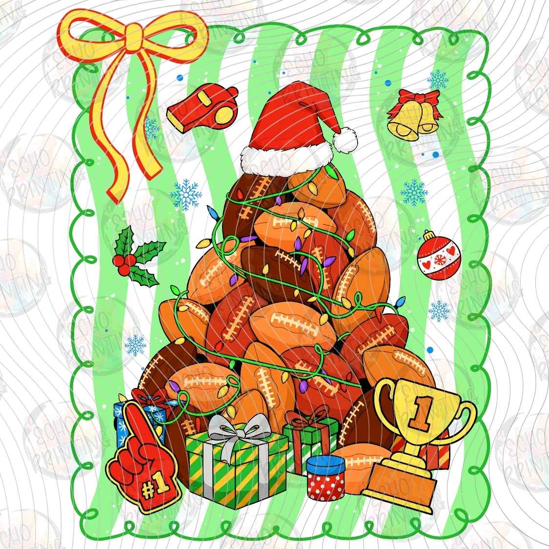 WNXM 3053 - CHRISTMAS STOCKING COLLAGE