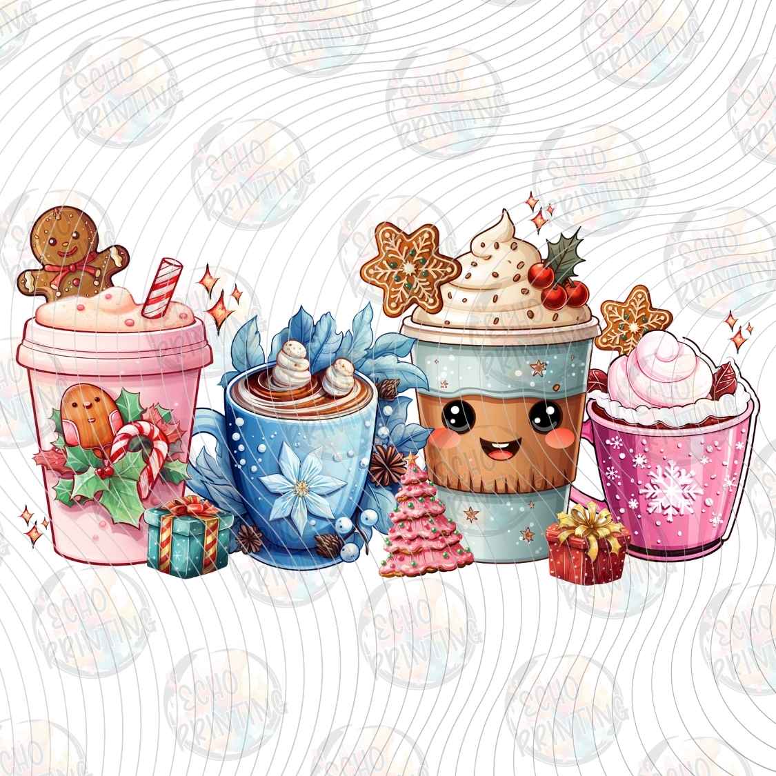 WNXM 3079 - CHRISTMAS MUGS COLLAGE