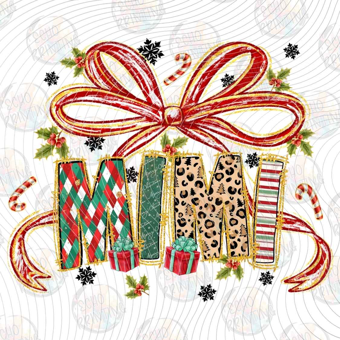 WNXM 3116 - MINI CHRISTMAS BOW