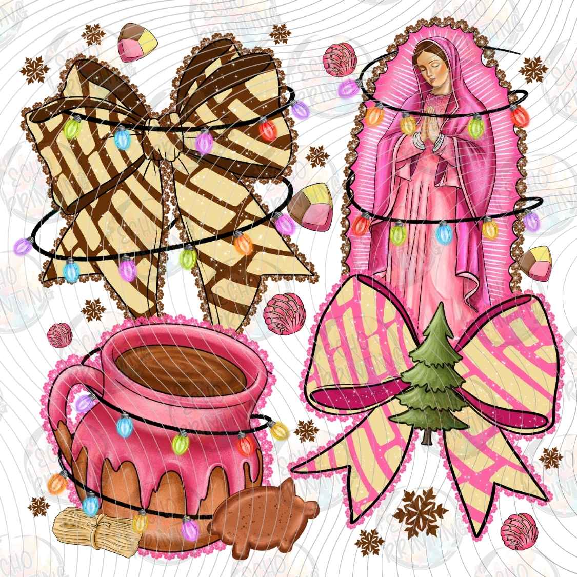 WNXM 3129 - CHRISTMAS COFFEE COLLAGE
