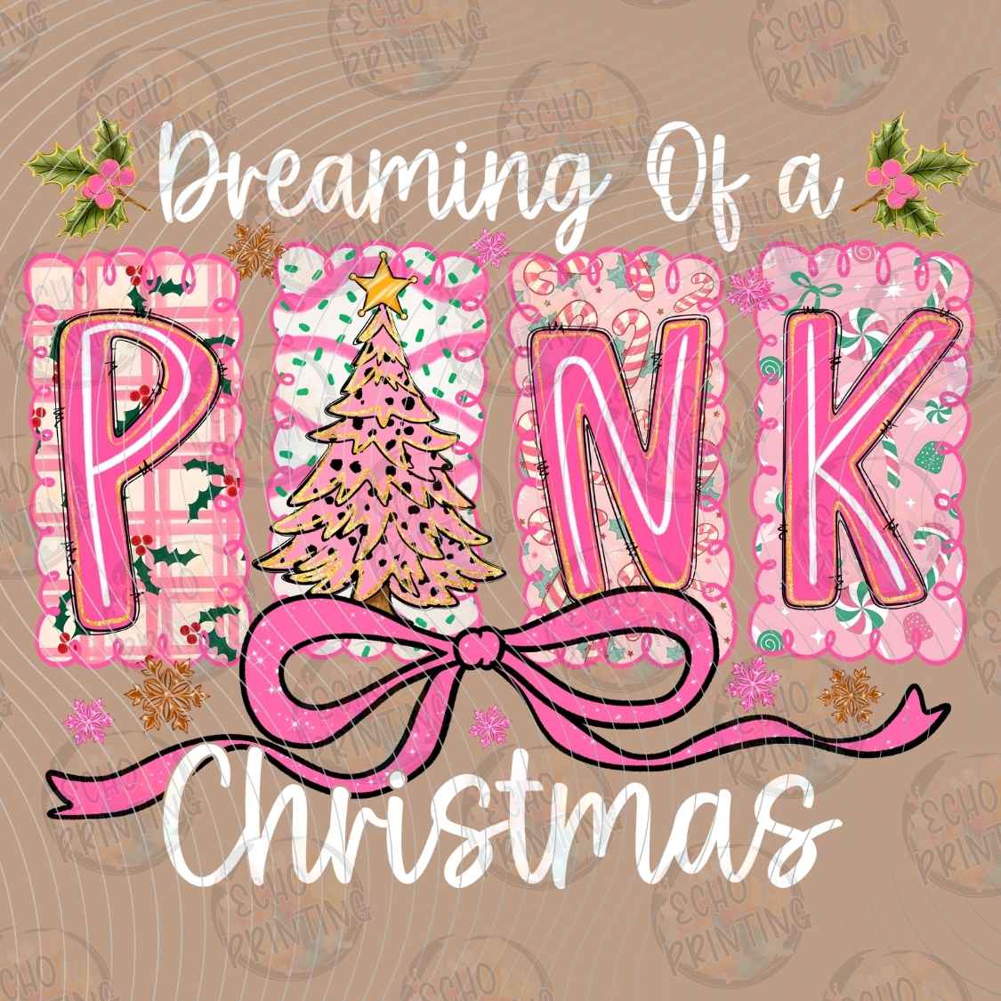 WNXM 3203 - DREAMING OF A PINK CHRISTMAS