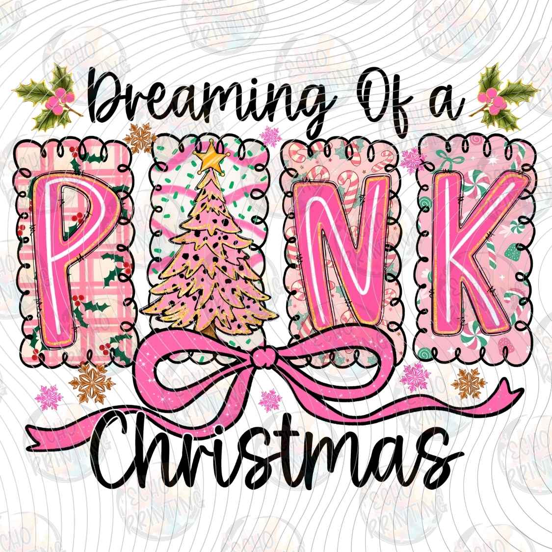 WNXM 3204 - DREAMING OF A PINK CHRISTMAS