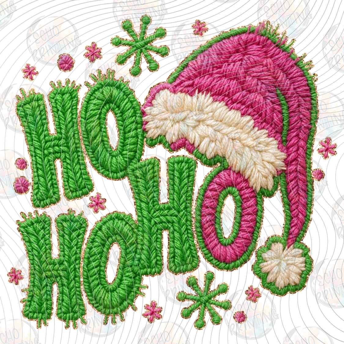 WNXM 3227 - HO HO HO LETTERING