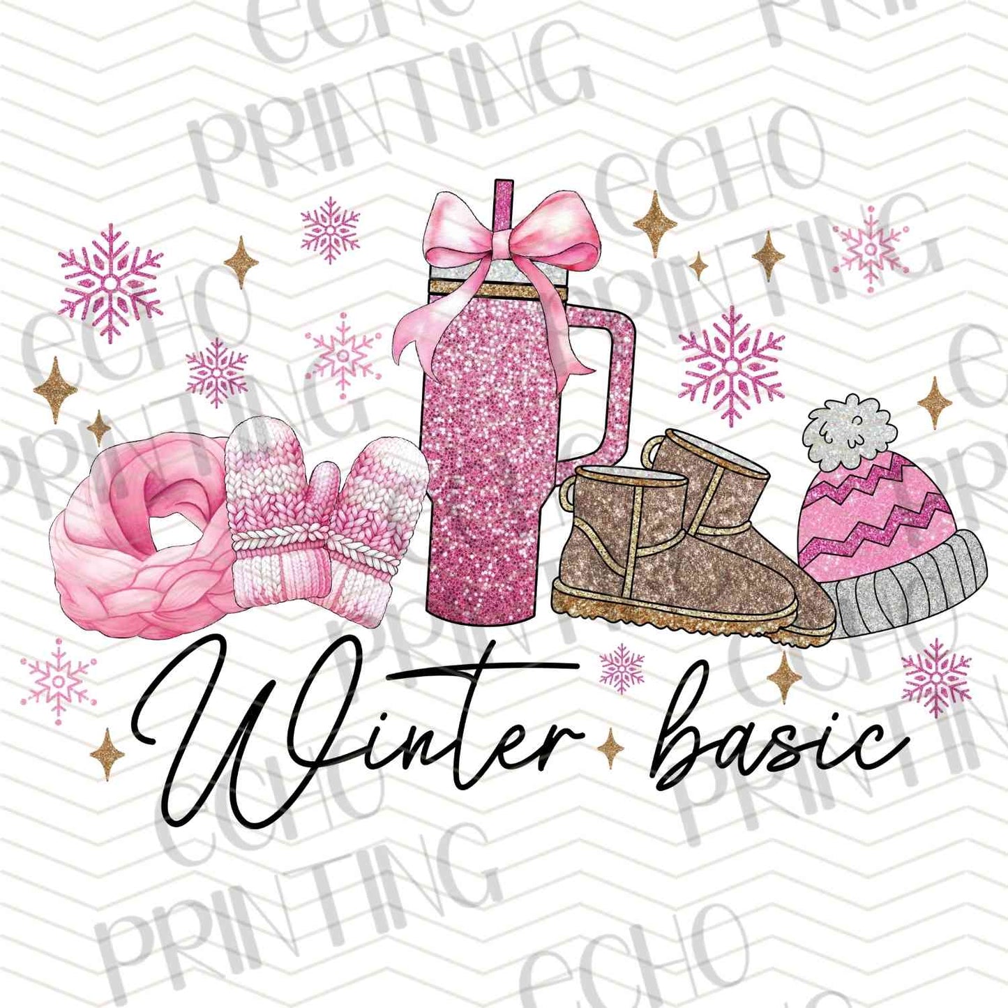 WNXM 327 - WINTER BASICS PINK MUG