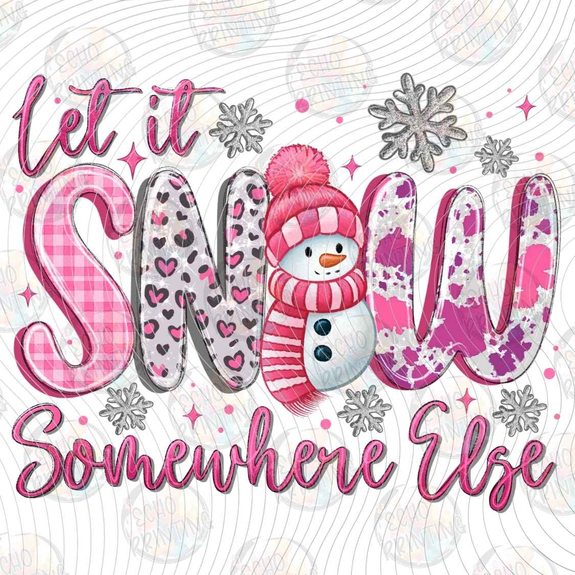 WNXM 3296 - LET IT SNOW SOMEWHERE ELSE