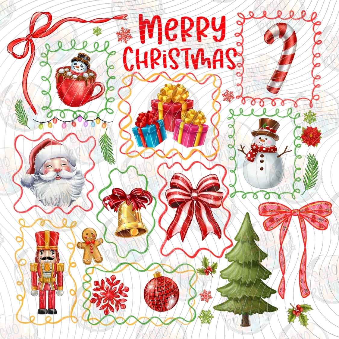 WNXM 3321 - MERRY CHRISTMAS COLLAGE