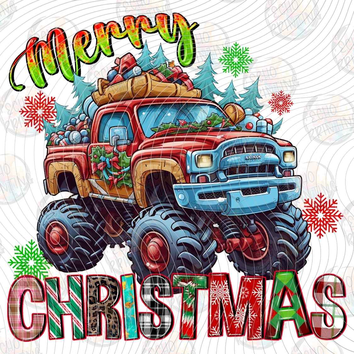 WNXM 3330 - MERRY CHRISTMAS MONSTER TRUCK
