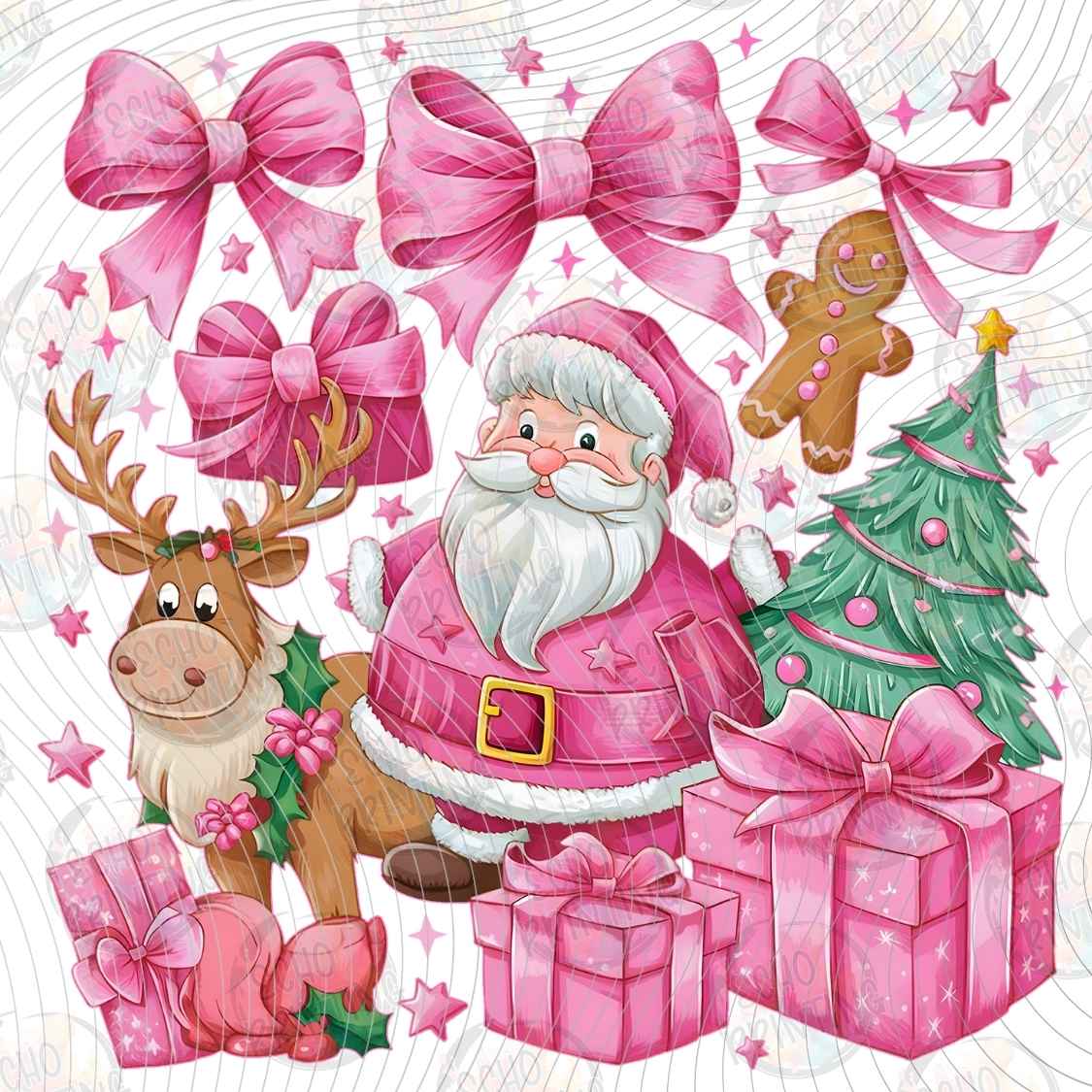 WNXM 3393 - PINK CHRISTMAS SANTA