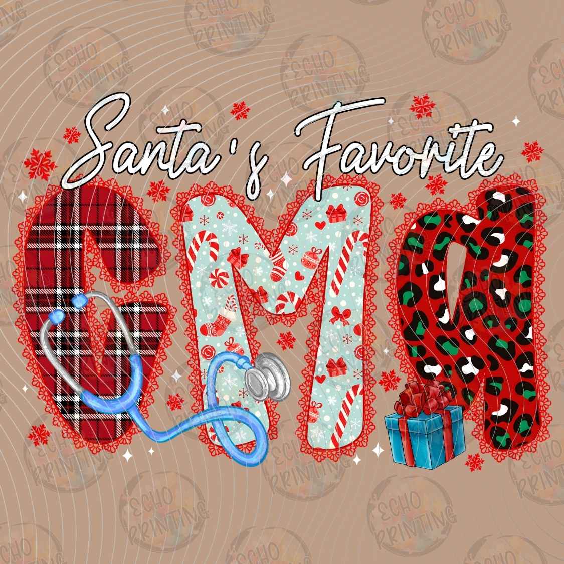 WNXM 3416 - CMA CHRISTMAS LETTERING