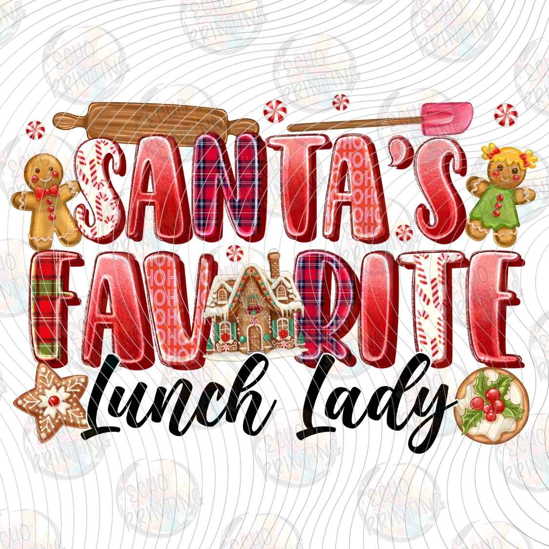 WNXM 3421 - SANTAS FAVORITE LUNCH LADY